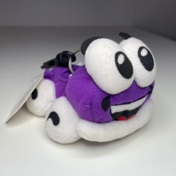Vintage 1998 Putt Putt Plush Keychain Mini 4” Purple Car Humongous BD&A With Tag - Picture 1 of 12